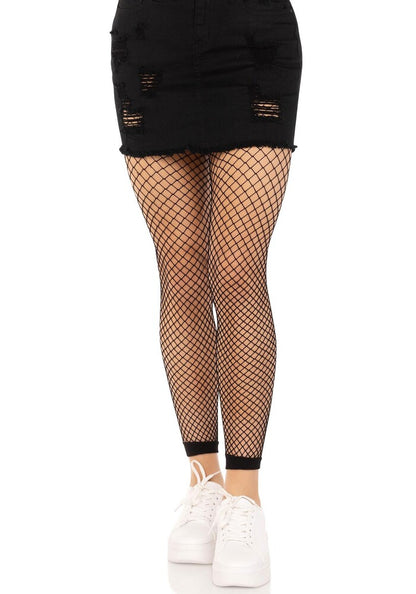 Collant Sexy Industrial Footless Nero