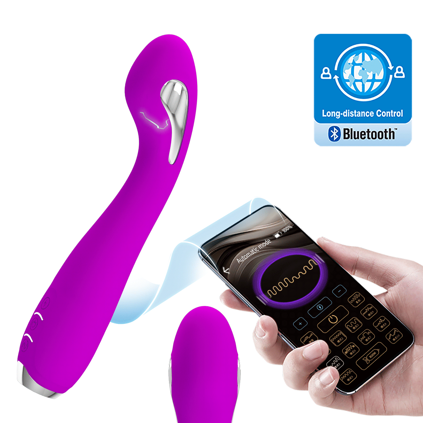 Vibratore Punto G Heetor