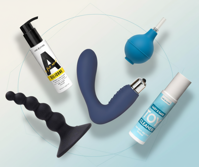 Masaje prostático - Kit completo para principiantes