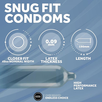 Preservativi EXS Snug Fit